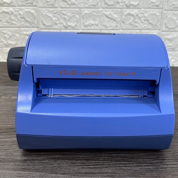 Xyron Create A Sticker Maker Model 500 Blue 5" Scrapbooking Machine Office Tools - Picture 3 of 4